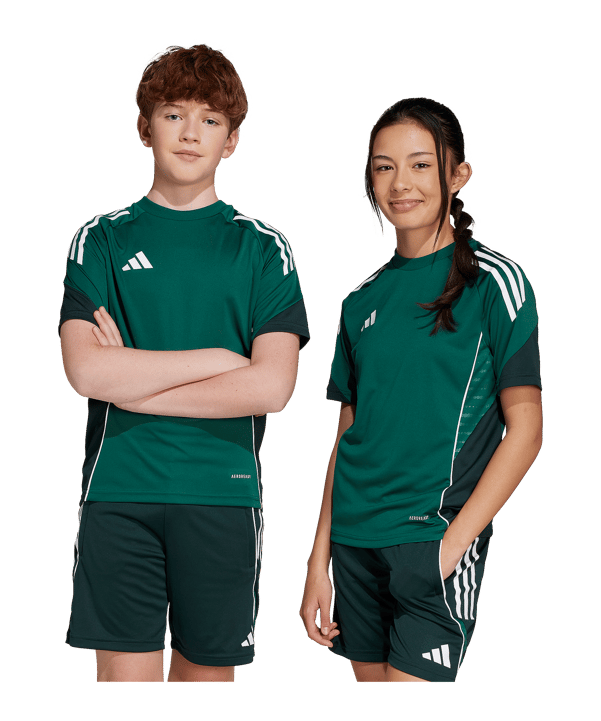 adidas Tiro 25 Competition Trainingsshirt Kids Grün - gruen