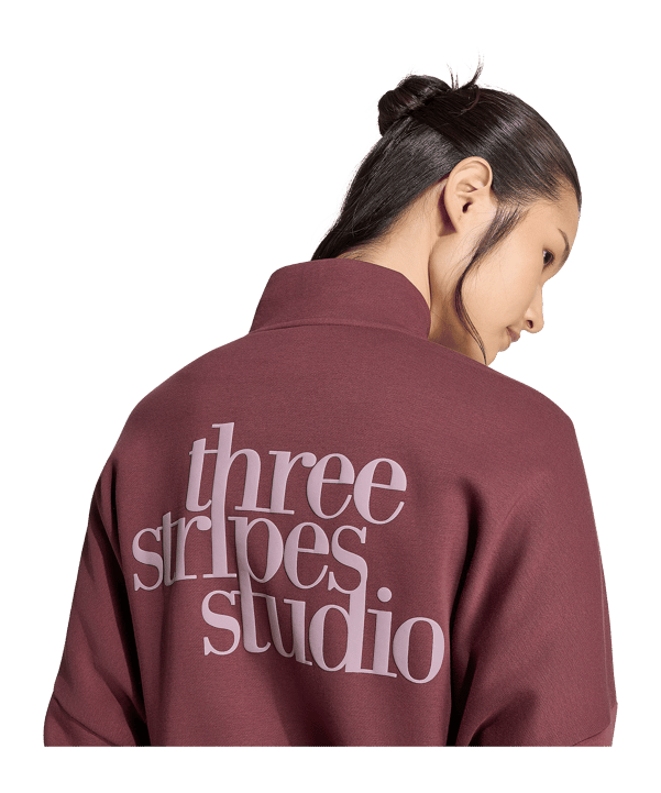 adidas 3 STRIPES STUDIO Giacca Donna Rosso - rosso