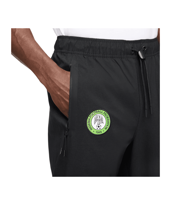 Nike NFF Nigeria Trainingshose Schwarz F010 - schwarz