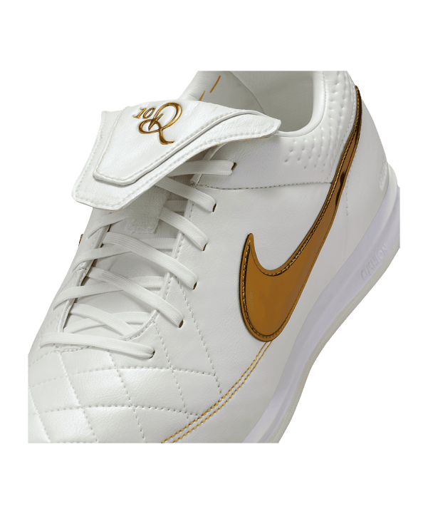Nike Tiempo Legend IN Touch of Gold Weiß F100 - weiss