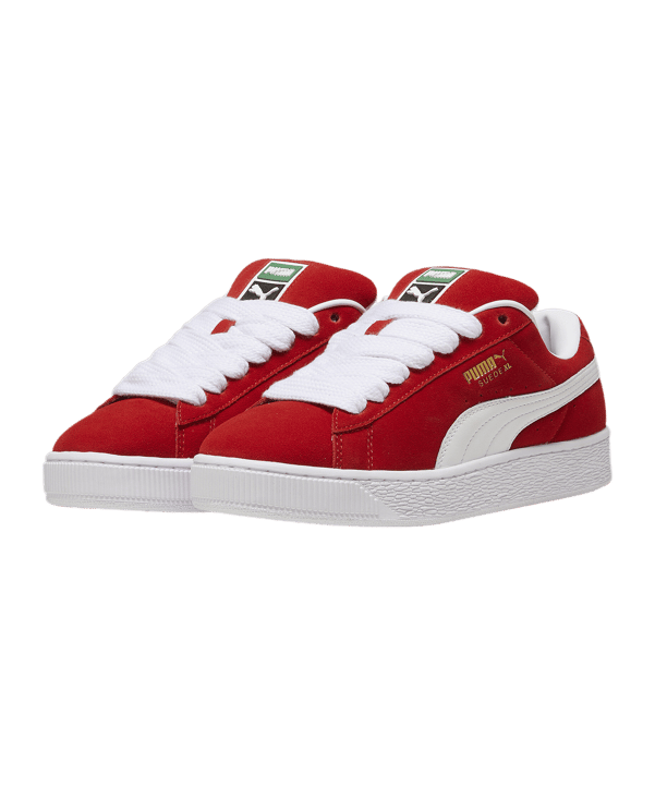 PUMA Suede XL Rot Weiss F03 - rot
