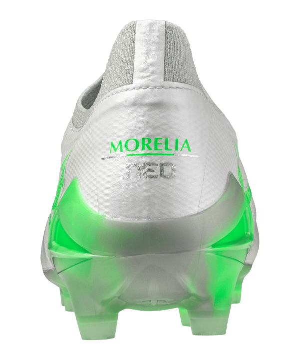Mizuno Morelia Neo Beta Elite FG Frontier Weiss Grün F37 - weiss