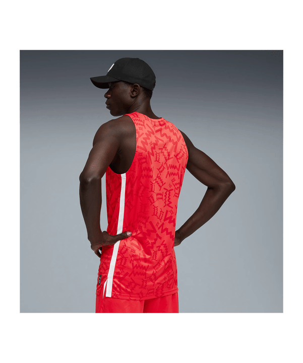 PUMA Teamjaws Graphic Trikot Rot F03 - rot