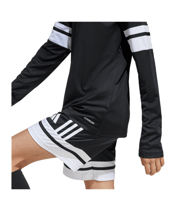 adidas Squadra 25 Trikot Langarm Kids Schwarz - schwarz