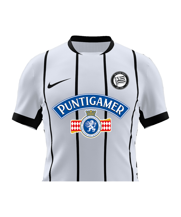 Nike SK Sturm Graz Maglietta Away 2026/2027 Donna Bianco C106 - bianco