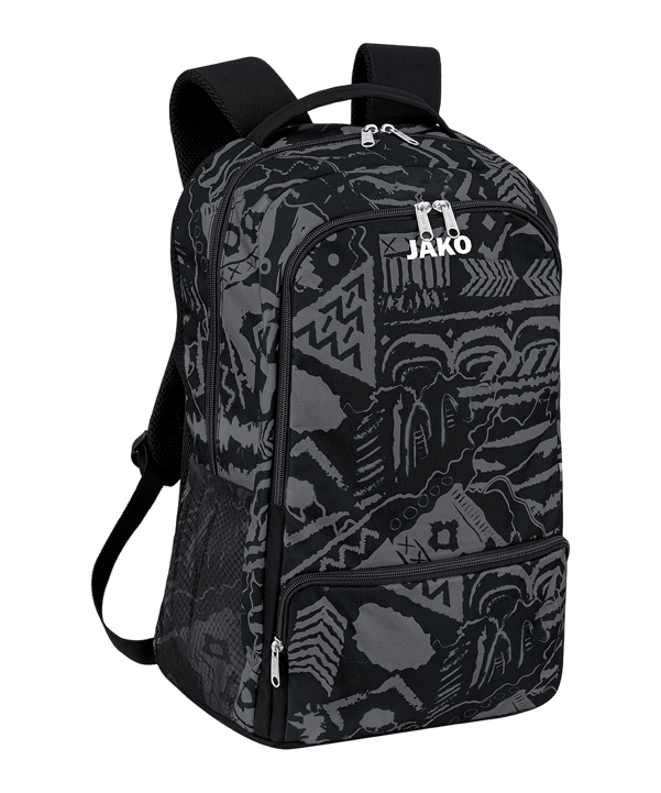 JAKO Tropicana Rucksack Schwarz Grau F801 - schwarz