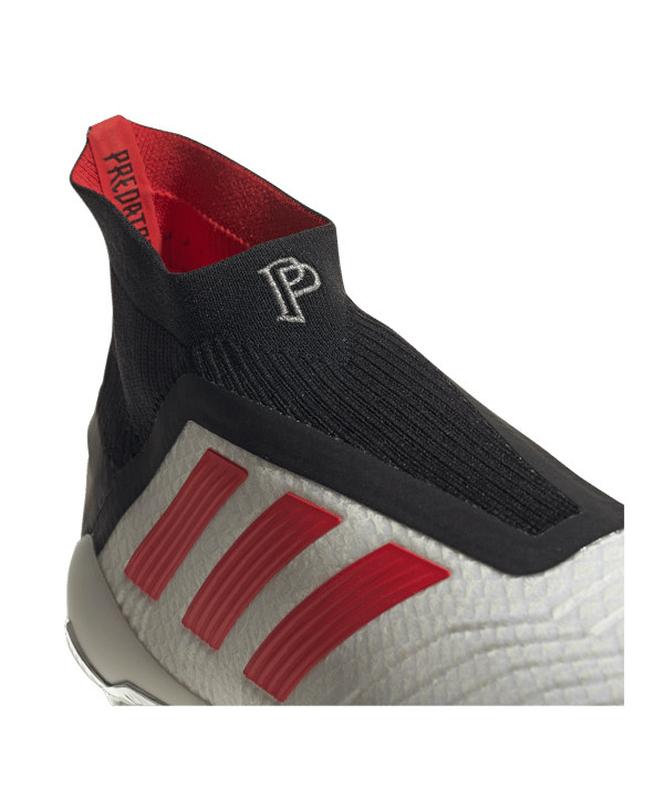 adidas Predator 19+ FG Pogba Weiss Schwarz - weiss