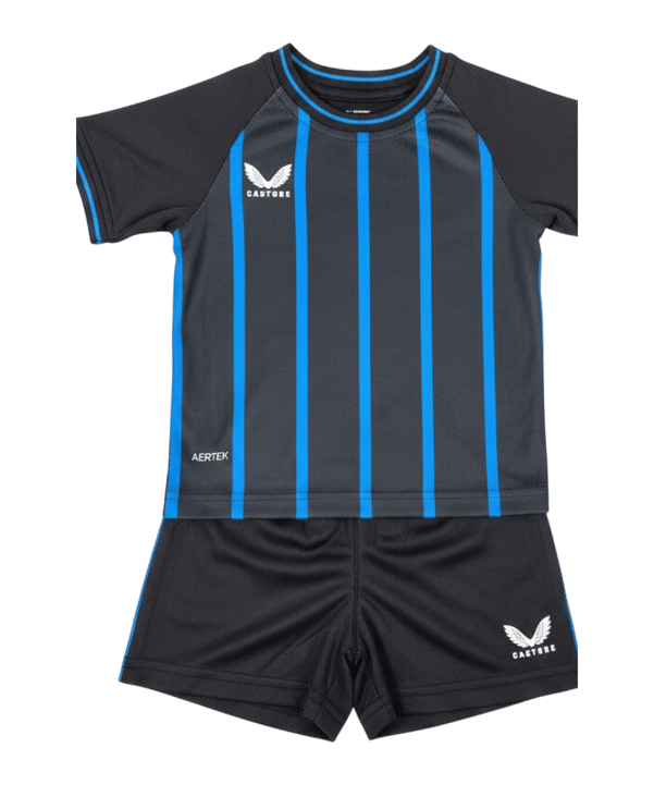 Castore Trikot Set 2025/2026 Kinder Schwarz - schwarz