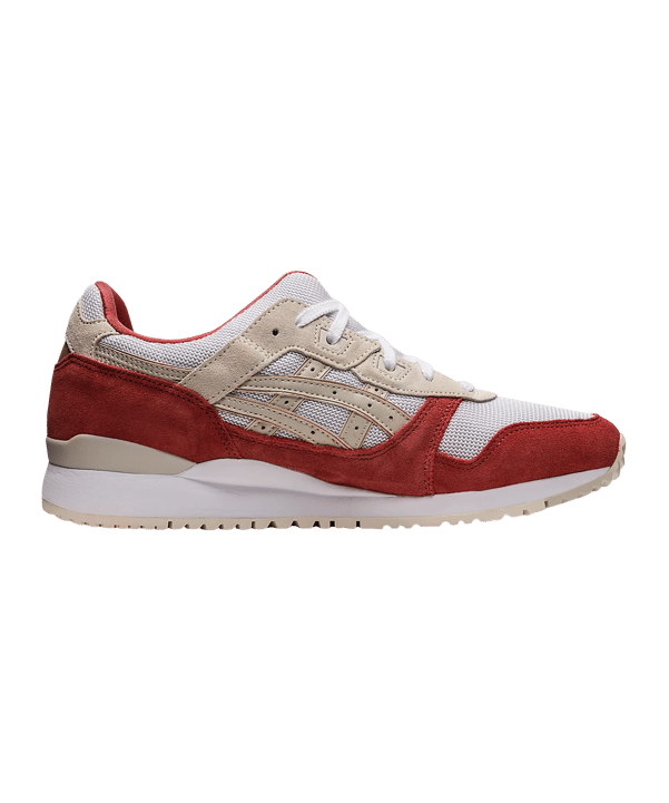 Asics Gel-Lyte III OG Grau Beige Rot - weiss