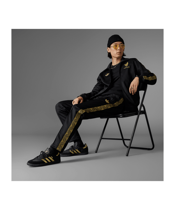 adidas Mexico Trainingsjacke Schwarz - schwarz