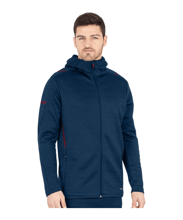 JAKO Challenge Freizeit Kapuzenjacke Rot F513