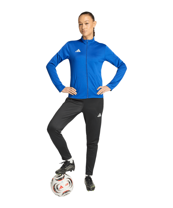 adidas Entrada 26 Trainingsjacke Damen Blau - blau