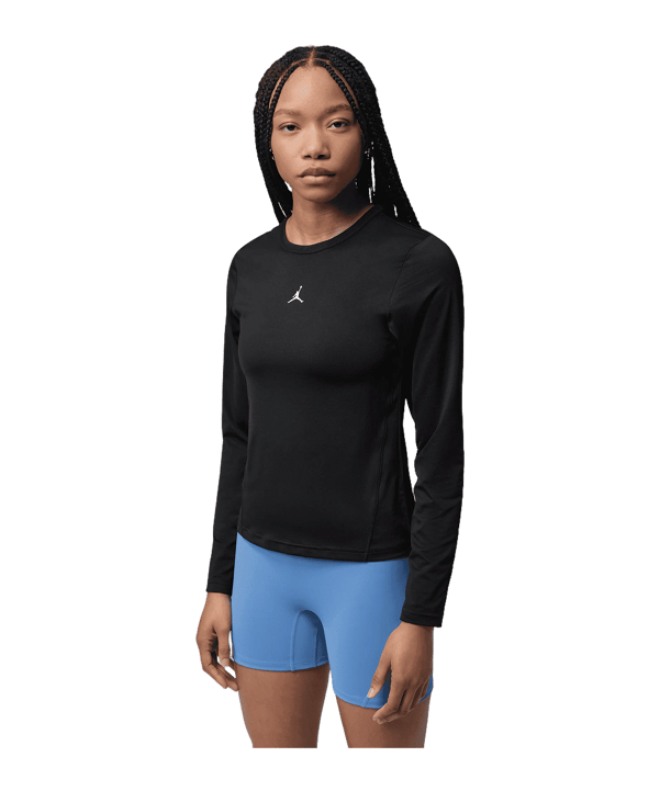 Jordan Sport Dri-FIT Manica Lunga Donna Nero C010 - nero