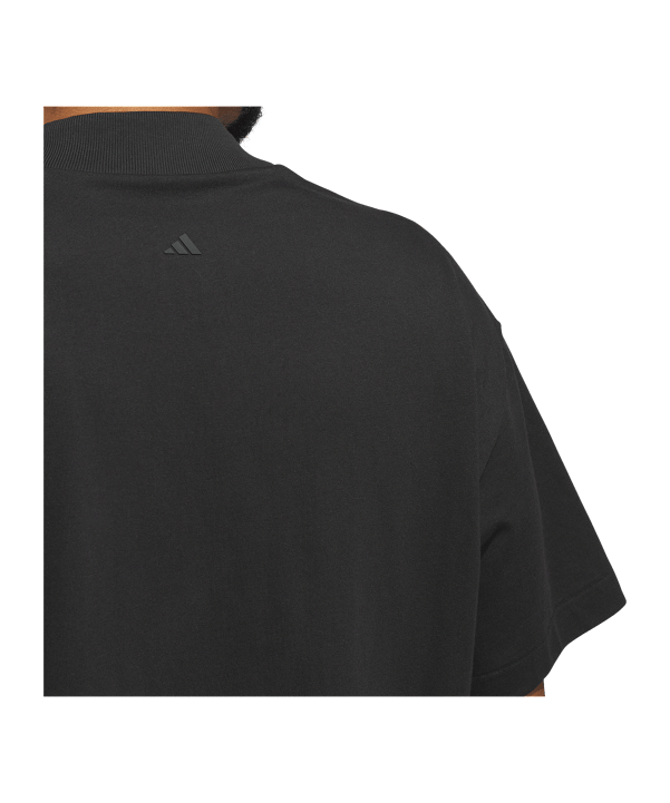 adidas Originals Basketball T-Shirt Schwarz - schwarz