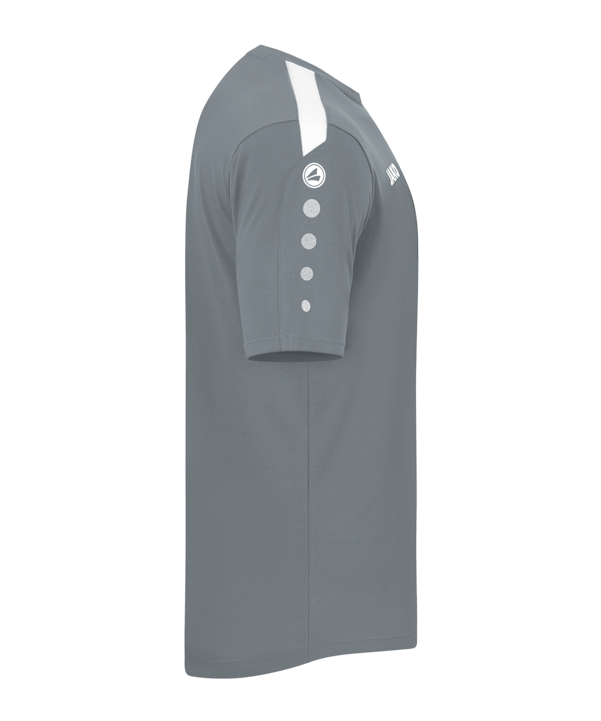 JAKO Power T-Shirt Grau Weiss F840 - grau