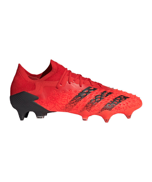 adidas Predator FREAK.1 L SG Meteorite Rot Schwarz - rot
