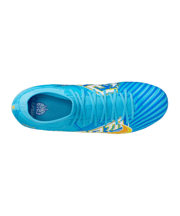 Nike Air Zoom Mecurial Superfly IX Academy FG/MG Mbappe Signature Blau F400 - blau