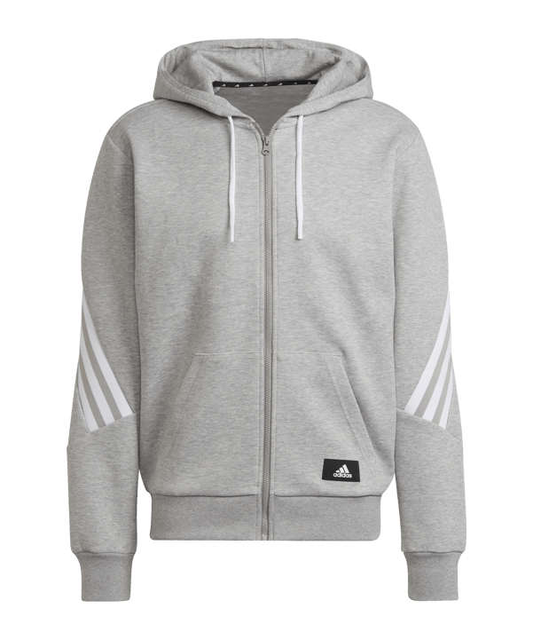 adidas Future Icons Relaxed Kapuzenjacke Grau - grau
