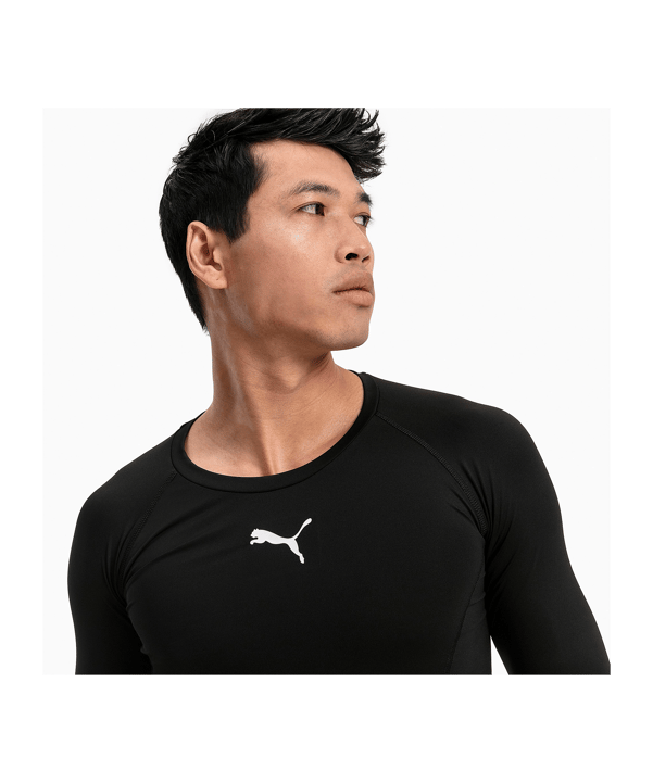 PUMA LIGA Baselayer Longsleeve Schwarz F03 - schwarz