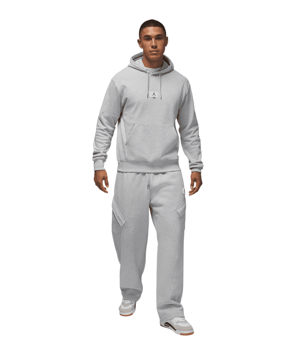 Jordan Flight Fleece Hoody Grau F050 - grau