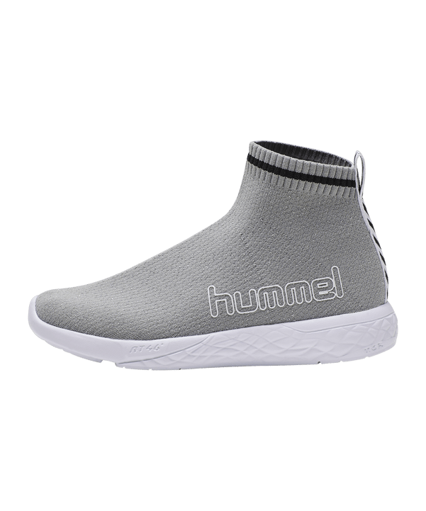 Hummel Terrafly Sock Runner Sneaker Kids Grau F1508 - grau