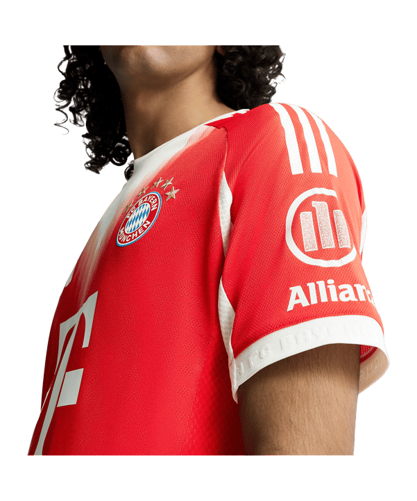 adidas FC Bayern München Authentic Trikot Home 2025/2026 Rot - rot