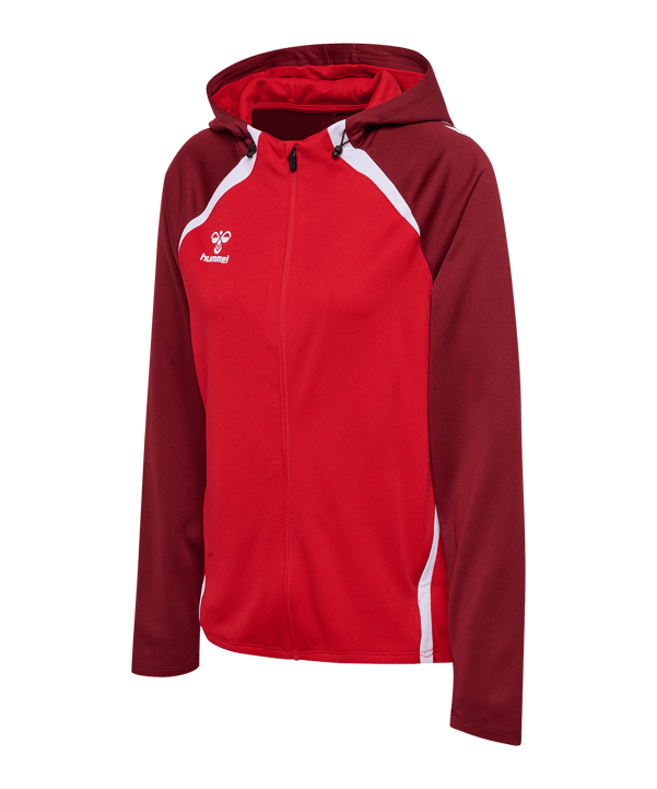 Hummel Lead 2.0 Kapuzenjacke Damen Rot F3713 - rot
