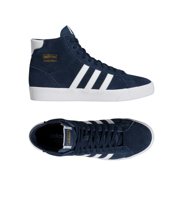 adidas Originals Basket Profi Blau Weiss - blau