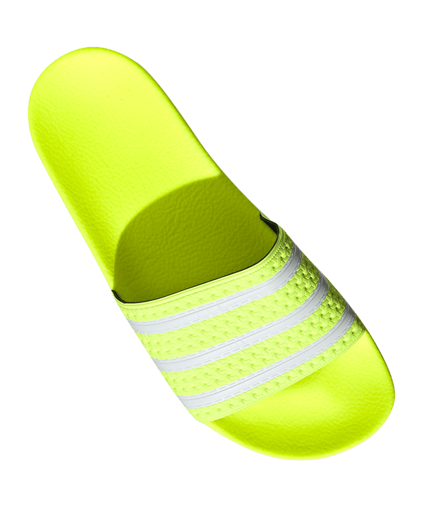 adidas Originals Adilette Badelatsche Gelb - gelb