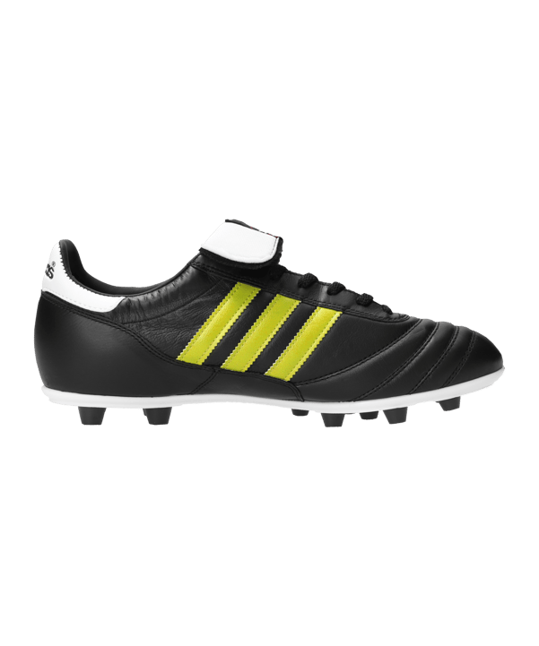 adidas Copa Mundial FG Yellow Stripes Schwarz - schwarz