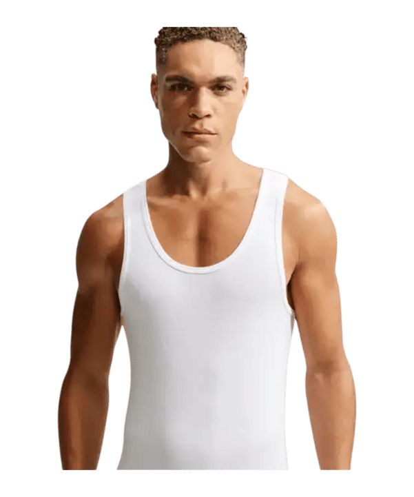 Nike Ribbed 2Pk Débardeur Blanc Cmed - blanc