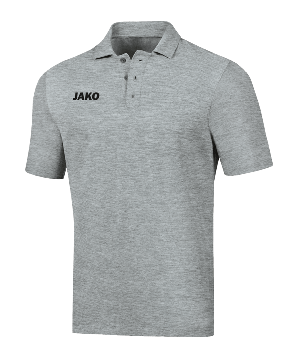 JAKO Base Poloshirt Hellgrau F41 - grau