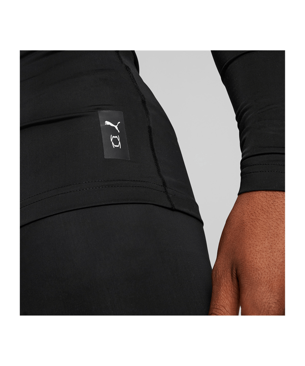 PUMA Hoops Team Sweatshirt Schwarz F01 - schwarz