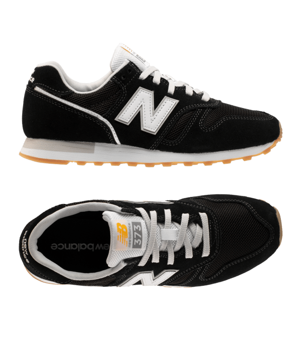 New Balance 373 Damen Schwarz Weiss FHN2 - schwarz