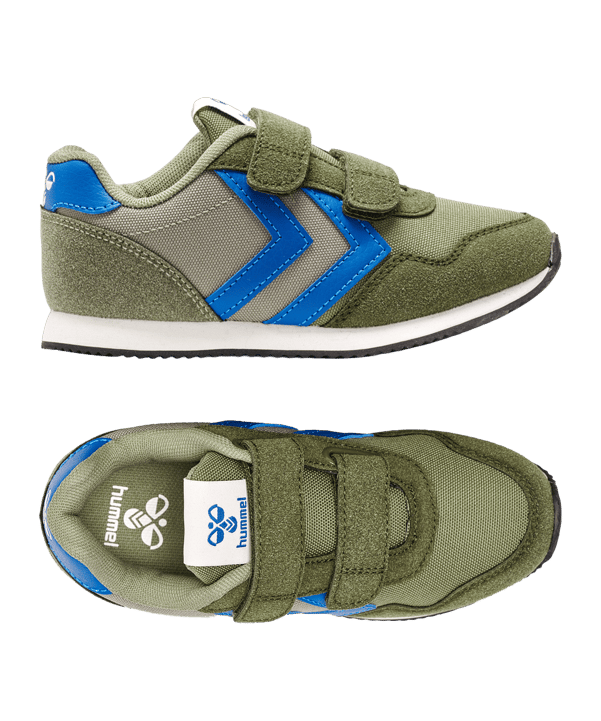 Hummel Reflex Double Multi Sneaker Kids Grün F6414 - gruen
