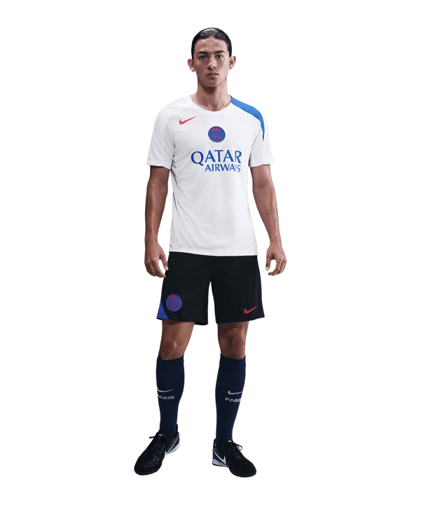 Nike Paris Saint-Germain Strike Trainingsshirt Weiß F101