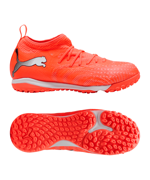 PUMA FUTURE 9 Match TF Unleash Kids Rot F01 - rot