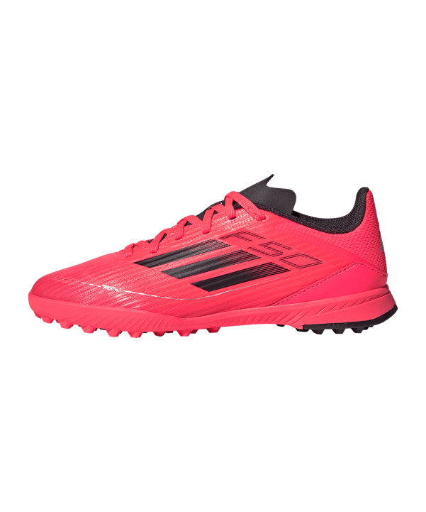 adidas F50 League TF Kids Vivid Horizon Pink Schwarz - rosa