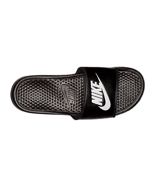 Nike Benassi JDI Print Badelatschen Schwarz F042 - schwarz