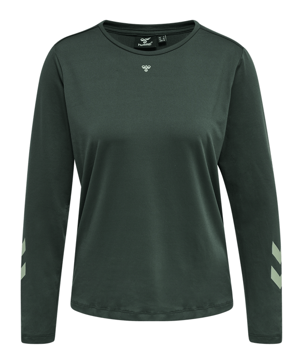 Hummel Taylor T-Shirt Damen Grün F6753 - gruen