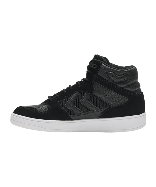 Hummel St Power Play Mid Sneaker Schwarz F2001 - schwarz