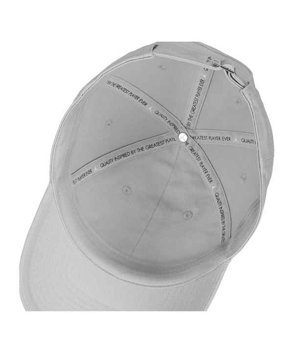Jordan Club Unstructured Curved-Bill Cap Grau F077 - grau