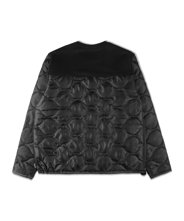 Babylon LA Quilted Sweatshirt Schwarz - schwarz