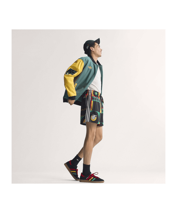 adidas JFF Jamaika Original Short Mehrfarbig - mehrfarbig