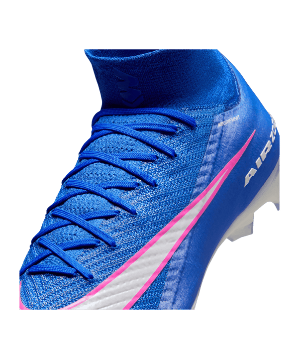 Nike Air Zoom Mercurial Superfly X Elite FG Attack Blau F446 - blau