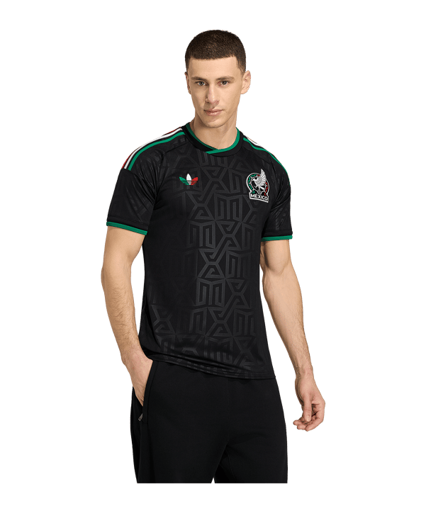 adidas FMF Mexiko Trikot 3rd WM 2026 Schwarz - schwarz