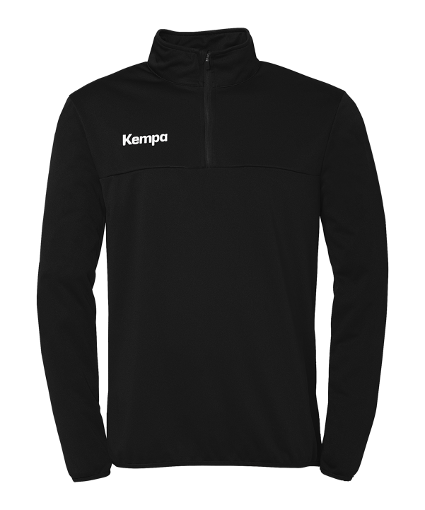 Kempa 1/4 Zip felpa nero F001 - nero
