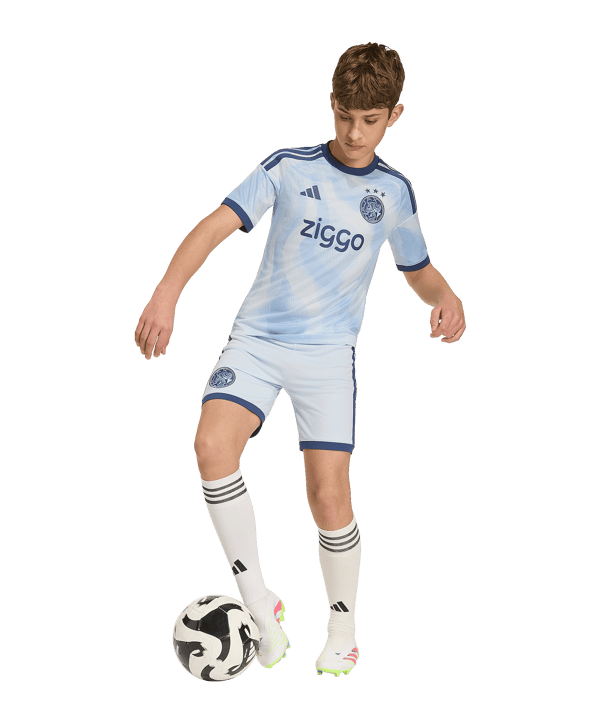 adidas Ajax Amsterdam Trikot 3rd 2026/2027 Kids Blau - blau