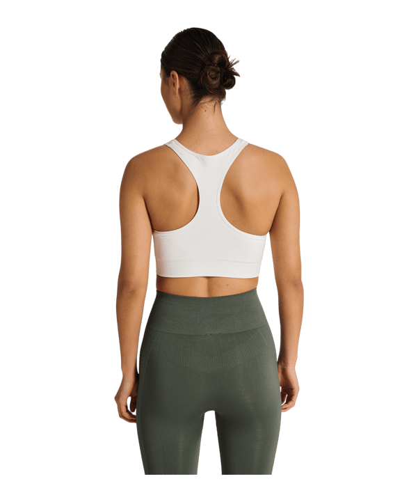 Hummel hmlTIF Seamless Sport-BH Damen Weiss F9001 - weiss