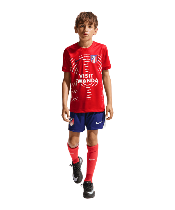 Nike Atletico Madrid Prematch T-shirt 2026/2027 Bambini Rosso C658 - rosso